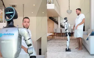 Imagem ilustrativa da imagem VÍDEO | Influenciador Lucas Rangel compra robô chinês de R$ 230 mil