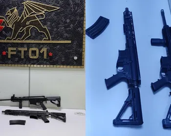 Imagem ilustrativa da imagem Dois fuzis 7.62 são apreendidos em bairro de Vitória