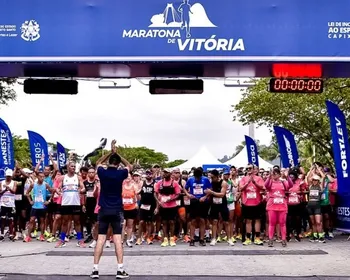 Imagem ilustrativa da imagem Maratona de Vitória altera trânsito neste fim de semana. Confira as rotas