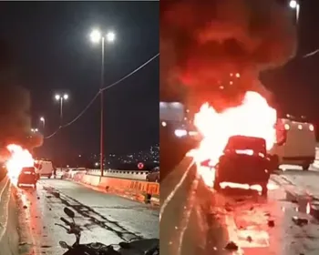 Imagem ilustrativa da imagem Motociclista de 20 anos morre após carro invadir contramão na Segunda Ponte