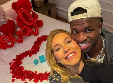 Imagem ilustrativa da imagem Vini Jr. pede Virginia em namoro e casal compartilha primeiras fotos juntos