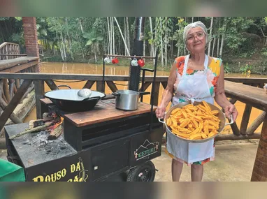 Diomedes, o “Didi”, no Magazzino Fioravante