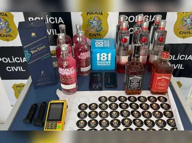 Imagem ilustrativa da imagem Bebidas supostamente adulteradas eram vendidas pelas redes sociais no ES