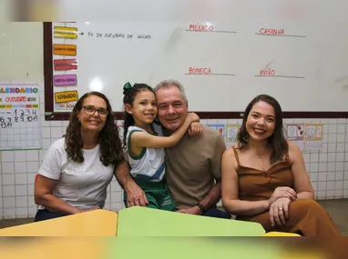 Time de handebol do Colégio Castro Alves