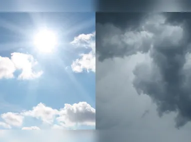 Há previsão de vento forte nas regiões impactadas pelo ciclone extratropical