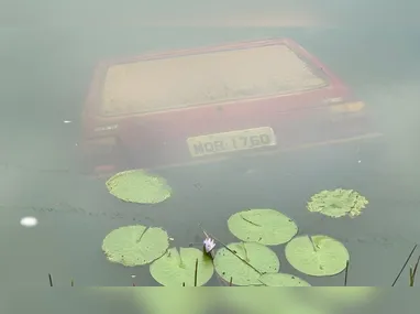 Imagem ilustrativa da imagem Homem é encontrado morto dentro de carro submerso em lagoa no Noroeste do ES