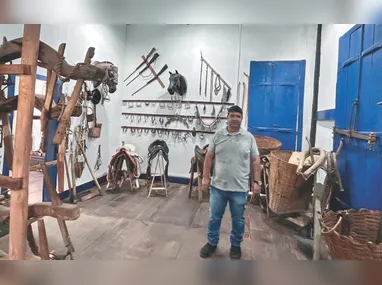 Diomedes, o “Didi”, no Magazzino Fioravante