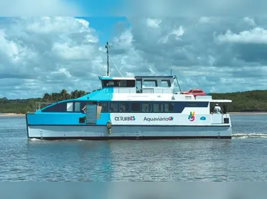 Imagem ilustrativa da imagem Nova embarcação do Sistema Aquaviário vai transportar até 100 passageiros