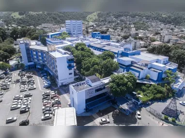 Hospital Santa Rita, em Vitória, onde ocorreu surto de contaminação: infectologista diz que não há risco para quem está nas proximidades do hospital