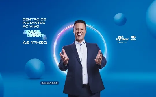 Imagem ilustrativa da imagem Assista agora ao Brasil Urgente ES desta quarta-feira, 22 de outubro