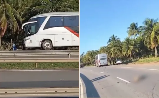 Imagem ilustrativa da imagem Motociclista morre em segundo acidente na BR-101 em Guarapari na mesma manhã