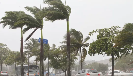 Imagem ilustrativa da imagem Frente fria deve trazer ventos de até 70 km/h para o ES no fim de semana