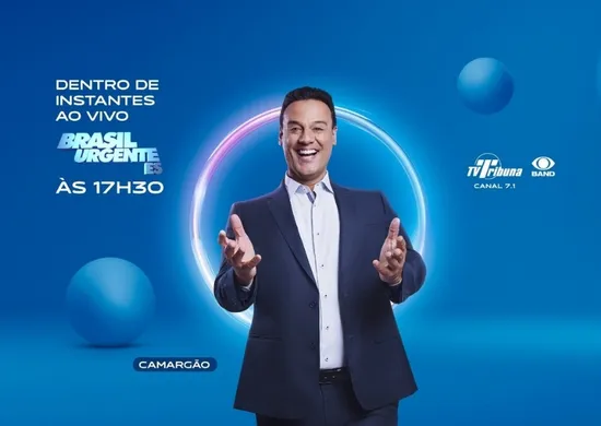 Imagem ilustrativa da imagem Assista agora ao Brasil Urgente ES desta segunda-feira, 06 de outubro