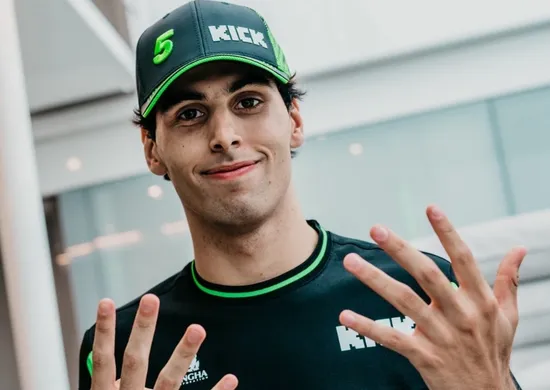 Imagem ilustrativa da imagem Bortoleto minimiza próprio erro em pit stop e celebra 8º lugar no GP da Itália