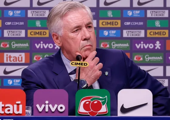 Imagem ilustrativa da imagem Ancelotti abre ciclo para Copa de 2030 com oito estreantes na seleção