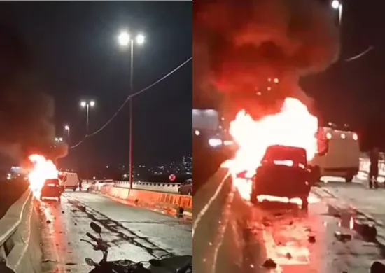 Imagem ilustrativa da imagem Motociclista morre após bater em carro que trafegava na contramão na Segunda Ponte