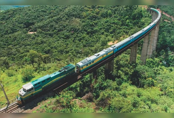 Circulação do trem de passageiros foi suspensa devido a um protesto em Minas Gerais