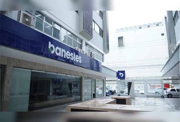 Agência do Banestes já com a nova marca