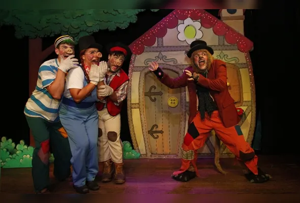 A peça “Os Três Porquinhos” será encenada no Teatro Campaneli com história baseada no clássico original