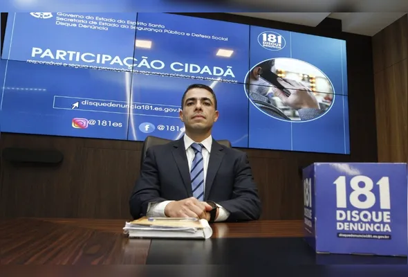 "O maior diferencial é a garantia do anonimato. A denúncia é o exercício da cidadania  que ajuda a prevenir e desvendar crimes”, Paulo Expedicto Amaral, delegado e gerente do Disque-Denúncia 181