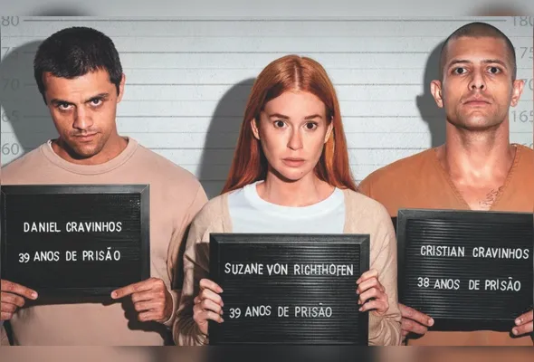 Felipe Simas, Marina Ruy Barbosa e Kelner Macêdo interpretam autores de crimes de repercusão