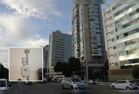 Jardim Camburi é um dos bairros onde o Ecops (destaque) será instalado: equipamento faz medições contínuas