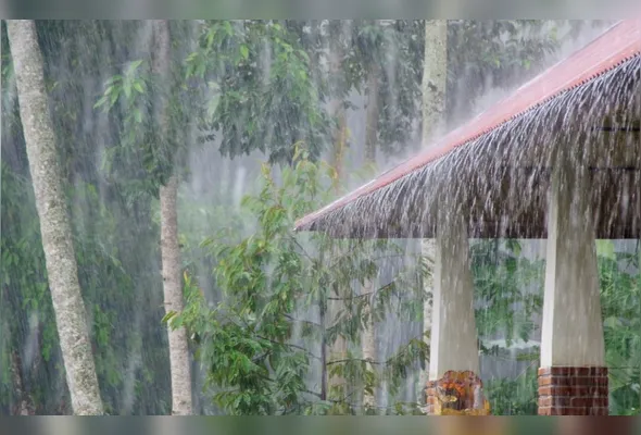 Aproximação de uma frente fria de fraca intensidade pelo oceano, na altura do litoral capixaba, vai trazer chuva e amenizar as temperaturas no Espírito Santo neste final de semana
