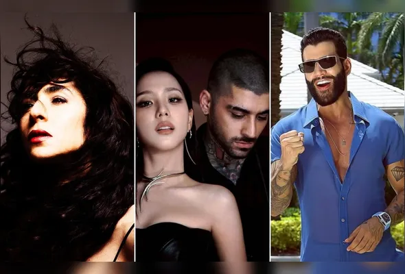 Marisa Monte, JISOO e Zayn e Gusttavo Lima