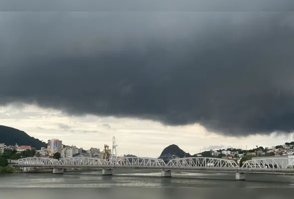 Tempo nublado: novos alerta de chuva para o Espírito Santo