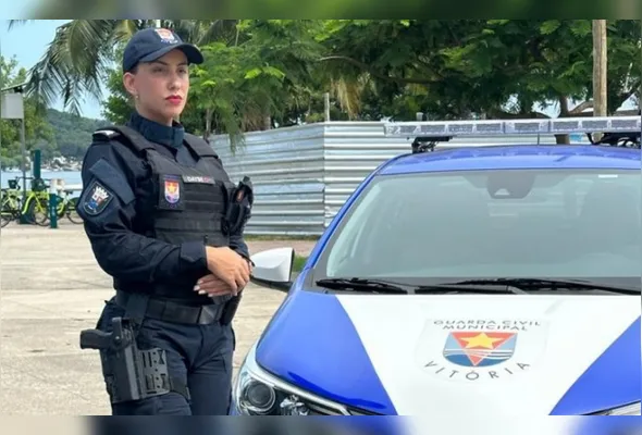 Dayse Barbosa, comandante da Guarda Municipal de Vitória