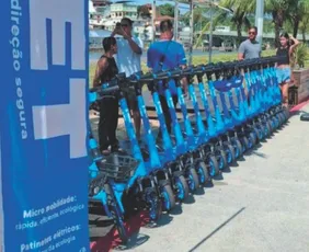 Imagem ilustrativa da imagem Bicicletas e patinetes elétricos em Anchieta