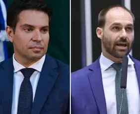 Imagem ilustrativa da imagem Câmara cancela passaportes diplomáticos de Ramagem e Eduardo