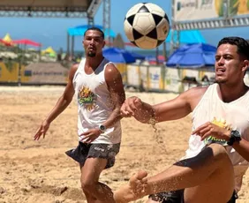 Imagem ilustrativa da imagem Campeonato Brasileiro de Futevôlei acontece neste final de semana em Guriri