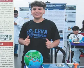 Imagem ilustrativa da imagem Capixaba representa o Brasil em feira científica no Chile