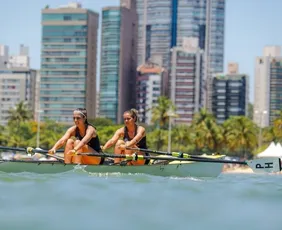 Imagem ilustrativa da imagem Capixabas se destacam no Brasileiro de Remo de Praia