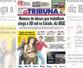 Imagem ilustrativa da imagem Confira os destaques do jornal A Tribuna deste domingo