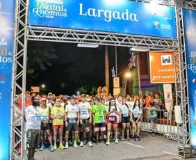 Imagem ilustrativa da imagem Corrida e Caminhada Natal de Encantos: veja como foi a prova em Vitória