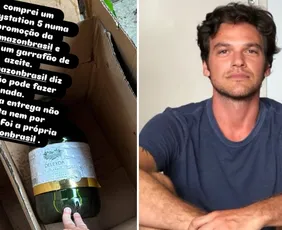 Imagem ilustrativa da imagem Emílio Dantas relata golpe após receber azeite em vez de PlayStation da Amazon