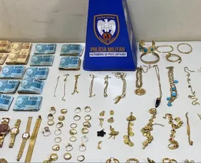 Imagem ilustrativa da imagem Estelionatários aplicam golpe do bilhete premiado em idosa e são presos no ES