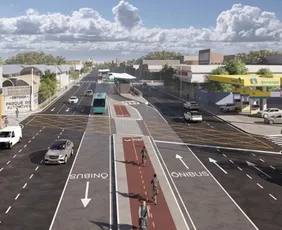 Imagem ilustrativa da imagem Começam as obras do Expresso GV, que vai ligar Cariacica e Vila Velha