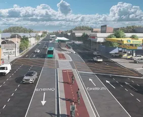 Imagem ilustrativa da imagem Expresso GV: novo corredor exclusivo de ônibus vai reduzir viagens em até 1 hora