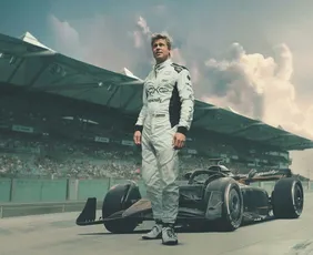 Imagem ilustrativa da imagem "F1 - O filme": adrenalina e recorde de bilheteria com Brad Pitt