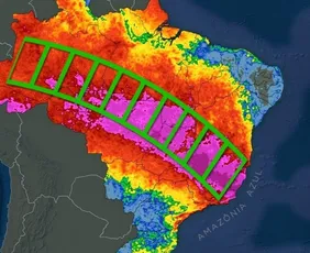 Imagem ilustrativa da imagem Fenômeno que deve trazer chuvas ao ES começa a se estabelecer neste sábado