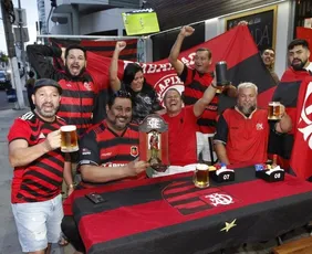 Imagem ilustrativa da imagem Festa nos bares da Grande Vitória para ver a final da Libertadores