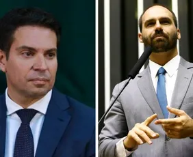 Imagem ilustrativa da imagem Câmara decide cassar mandatos de Eduardo Bolsonaro e Alexandre Ramagem