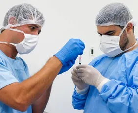 Imagem ilustrativa da imagem Idoso é o terceiro paciente no ES a passar por tratamento com polilaminina