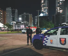 Imagem ilustrativa da imagem Guarda de Vitória prende suspeito com veículo clonado e drogas em São Pedro