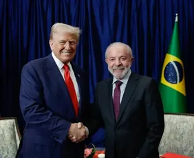 Imagem ilustrativa da imagem Lula conversou com Trump nesta 2ª feira e apresentou sugestão sobre Conselho de Paz