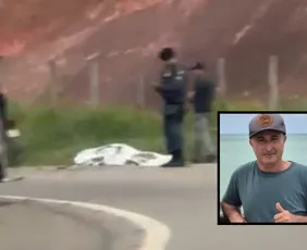 Imagem ilustrativa da imagem Motociclista morre após motorista sem CNH invadir contramão no Sul do ES