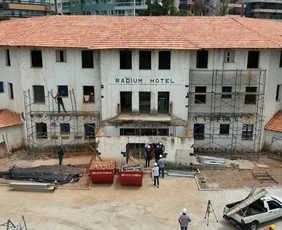 Imagem ilustrativa da imagem Novo Radium Hotel, em Guarapari, ficará pronto em abril de 2026